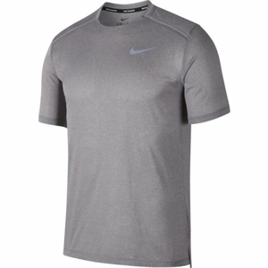 Nike DRY COOL MILER TOP SS sivá L - Pánske bežecké tričko