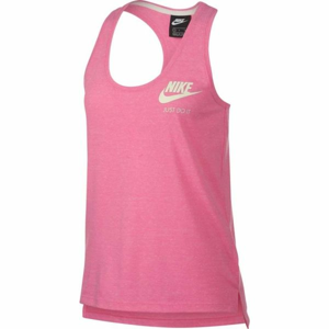 Nike NSW GYM VNTG TANK ružová XL - Dámske tielko