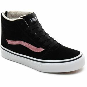 Vans MY WARD HI ZIP Dievčenské zimné tenisky, čierna, veľkosť 31.5