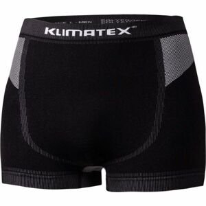 Klimatex AMIL Pánske bezšvové boxerky, čierna,biela,sivá, veľkosť