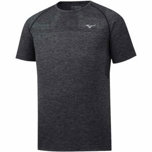 Mizuno HELIX SEAMLESS TEE čierna XL - Pánske bežecké tričko