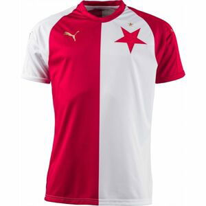 Puma SK SLAVIA CUP PRO Pohárový futbalový dres, červená, veľkosť XS