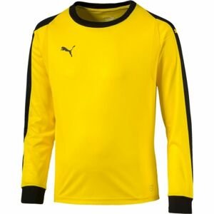 Puma LIGA GK JERSEY JR žltá 176 - Chlapčenské tričko