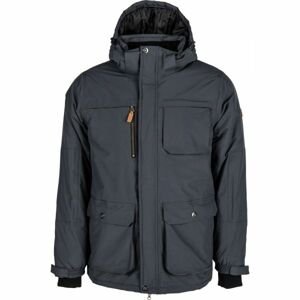 Umbro JACO Pánska zimná bunda, tmavo sivá, veľkosť XXL