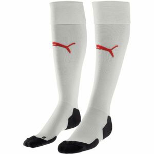 Puma FOOTBALL SOCKS Pánske futbalové štulpne, biela, veľkosť 43 - 46