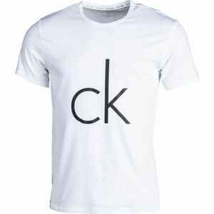 Calvin Klein S/S CREW NECK Pánske tričko, biela, veľkosť XL