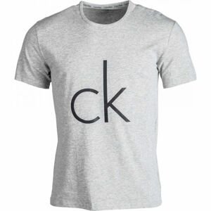 Calvin Klein S/S CREW NECK šedá XL - Pánske tričko