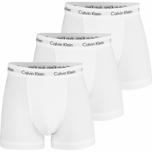 Calvin Klein 3P TRUNK biela S - Pánske boxerky