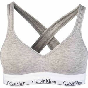 Calvin Klein BRALETTE LIFT Dámska podprsenka, sivá, veľkosť XS