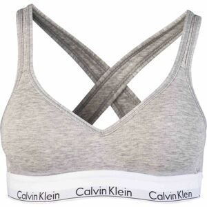 Calvin Klein BRALETTE LIFT Dámska podprsenka, sivá, veľkosť S