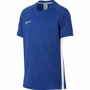Nike DRY ACDMY TOP SS Detské tričko, modrá, veľkosť S
