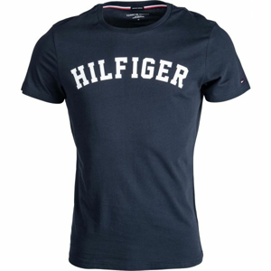 Tommy Hilfiger SS TEE LOGO tmavo modrá L - Tricou de bărbați