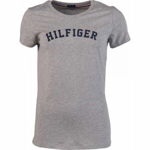 Tommy Hilfiger SS TEE PRINT šedá L - Dámske tričko