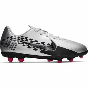 Nike JR MERCURIAL VAPOR 13 CLUB NJR MG biela 5 - Chlapčenské kopačky