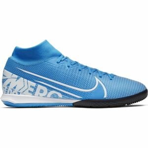 Nike MERCURIAL SUPERFLY 7 ACADEMY IC modrá 8 - Pánska halová obuv