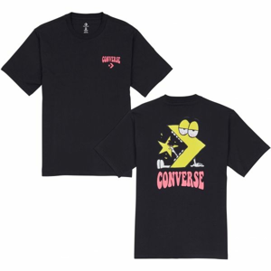 Converse MUNCHY STAR CHEVRON TEE čierna M - Pánske tričko