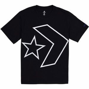 Converse TILTED STAR CHEVRON TEE biela S - Pánske tričko