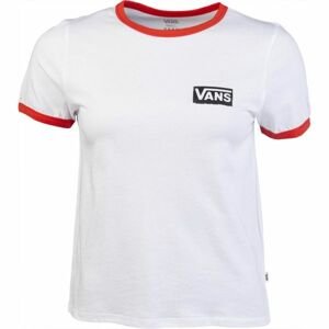 Vans WM AVENUE RINGER biela S - Dámske tričko