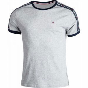 Tommy Hilfiger RN TEE SS šedá M - Pánske tričko