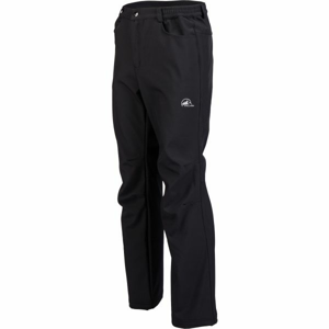 Willard CALO Pánske softshellové nohavice, čierna,biela, veľkosť