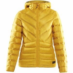 Craft LIGHTWEIGHT DOWN Dámska zimná bunda, žltá, veľkosť L
