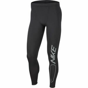 Nike RUN MOBILITY TIGHT FLASH Pánske bežecké legíny, čierna,sivá, veľkosť