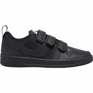 Nike PICO 5 GS Detská voľnočasová obuv, čierna, veľkosť 35.5