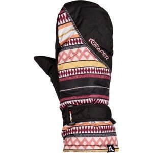 Reaper DONNA Dámske snowboardové rukavice, mix, veľkosť S