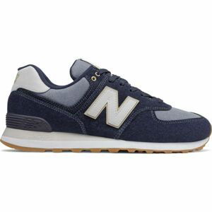 New Balance ML574SNJ tmavo modrá 7.5 - Pánska vychádzková obuv