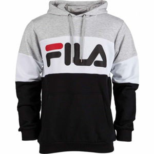 Fila NIGHT Blocked Hoody čierna M - Pánska mikina