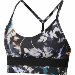 Nike INDY BRA FLORAL LONG LINE čierna M - Dámska podprsenka