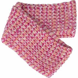 Lewro PRUNELLA Dievčenský pletený šál, ružová, veľkosť os