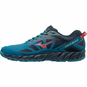 Mizuno WAVE IBUKI 2 modrá 7.5 - Pánska bežecká obuv