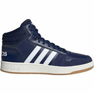 adidas HOOPS 2.0 MID modrá 8.5 - Pánska voľnočasová obuv