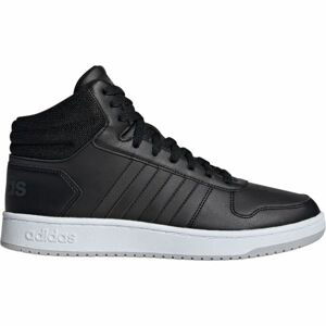 adidas HOOPS 2.0 MID biela 9.5 - Pánska voľnočasová obuv