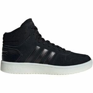 adidas HOOPS 2.0 MID W Dámska vychádzková obuv, čierna, veľkosť 37 1/3