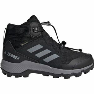 adidas TERREX MID GTX K Detská outdoorová obuv, čierna, veľkosť