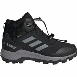 adidas TERREX MID GTX K Detská outdoorová obuv, čierna, veľkosť 39 1/3