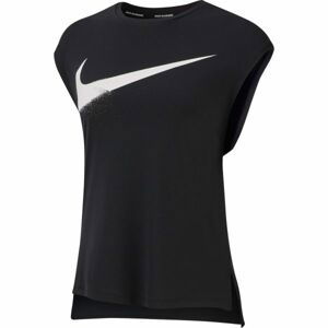 Nike TOP SS REBEL GX červená S - Dámske tielko