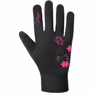 Etape PUZZLE WS čierna 11-12 - Detské rukavice
