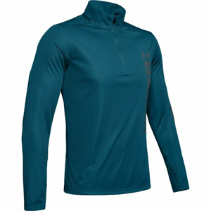 Under Armour SPEED STRIDE SPLIT 1/4 ZIP modrá XXL - Pánske tričko