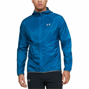 Under Armour QUALIFIER STORM PACKABLE JACKET modrá S - Pánska bunda