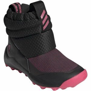 adidas RAPIDASNOW C Detská zimná obuv, čierna, veľkosť 32