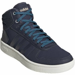 adidas HOOPS 2.0 MID Dámska obuv na voľný čas, tmavo modrá, veľkosť 37 1/3