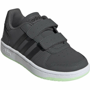 adidas HOOPS 2.0 CMF C šedá 33 - Detská voľnočasová obuv