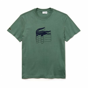 Lacoste MAN T-SHIRT šedá S - Pánske tričko