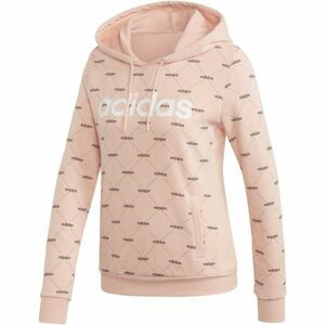 adidas CORE FAVOURITES HOODY svetlo ružová M - Dámska mikina