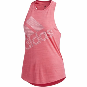 adidas BOS LOGO TANK ružová S - Dámske tielko