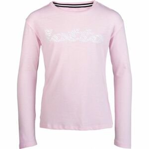 Lotto DREAMS G TEE LS JS Dievčenské tričko, ružová, veľkosť