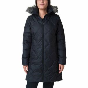 Columbia ICY HEIGHTS II MID LENGHT DOWN JACKET Dámska zimná bunda, čierna, veľkosť L